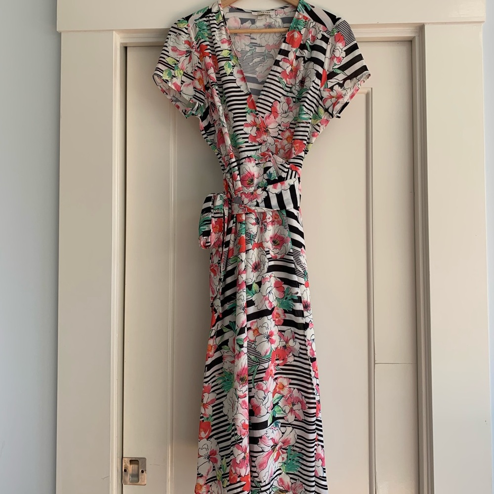 Yumi Kim vibrant wrap dress